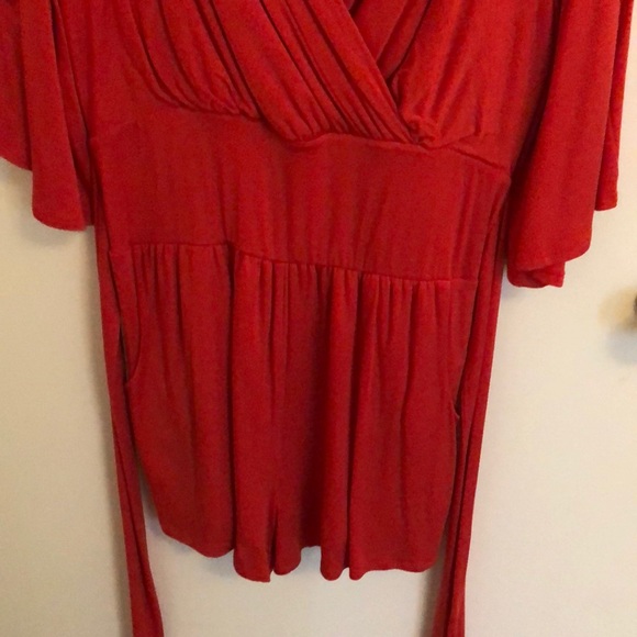 Red romper - Picture 3 of 4